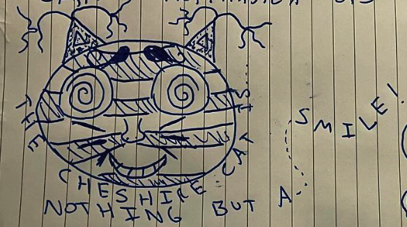Cheshire smile